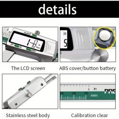 Alternative view of Stainless Steel Digital Caliper 150mm with LCD