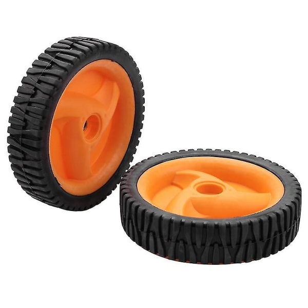 2-pack 196 mm lawn mower wheels compatible with Husqvarnaa Mcculloch 5324025-67, 5324029-36, 53240256 1 2-pack 196 mm lawn mower wheels compatible with Husqvarnaa Mcculloch 5324025-67, 5324029-36, 53240256