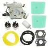 Carburetor repair kit for Husqvarna lawn mowers