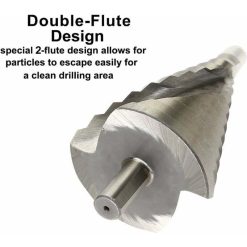 Alternative view of Twist Drill Set 6-60mm for Metal, Wood, Plastic - Compatible with HSS Cone Drills