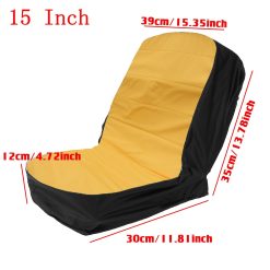 Alternative view of Seat Cover for Riding Mowers - Waterproof Tractor Seat Cover - Universal for Riding Mowers and Tractors - Seat Covers up to 35.5 cm High