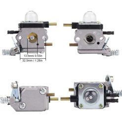 Alternative view of Mantis Tiller Parts Carburetor C1U-K54A with Air Filter Repower Kit for Mantis 2-Stroke 7222 7222E 7222M 7225 7230 7234 7240 7920 7924,