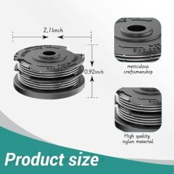 Alternative view of Bosch Trimmer Line 4pcs 6.1mx 1.65mm for ART 24 27 30 30-36 LI