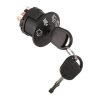 Ignition lock switch 4-position for riding lawn mower