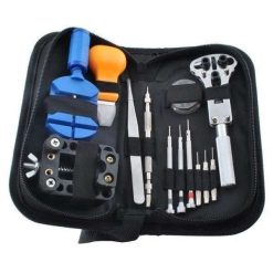 Watch Repair Tool Kit — 13-piece Set with Case