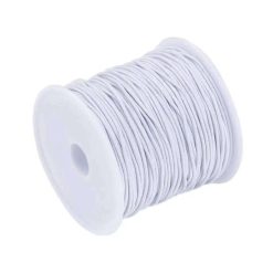 Alternative view of Black Nylon-Coated Elastic Thread, 0.6mm x 50m