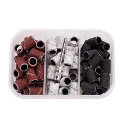 Sanding belt set, 80/120/180 grit, 75 pieces