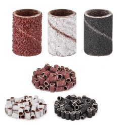 Alternative view of Sanding belt set, 80/120/180 grit, 75 pieces