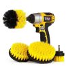 4-pack drill brush set for cleaning