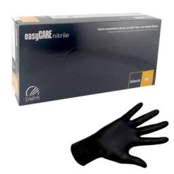 Black Nitrile Gloves 100 Pack, Size M