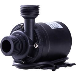 DC 12V Brushless Submersible Water Pump for Fountain Pool Solar Circulation, 800L per Hour 5M Lift