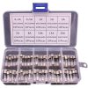 100 Pack Glass Fuse Assortment in Box, 5 x 20mm 0.2A to 20A