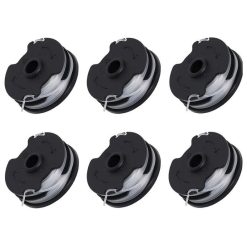 6 Pack Replacement Spools Compatible with Parkside PRTA 20-Li C3 IAN351753 Cordless Trimmer