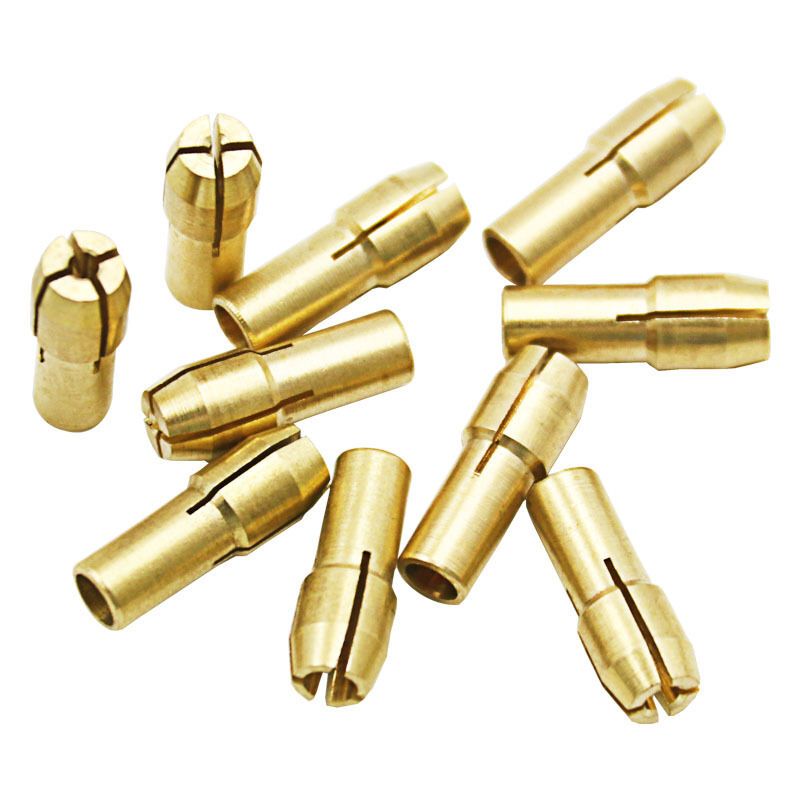 10 Pack Electric Grinder, 3 Jaw Brass Drill Chuck, 2.0mm 1 10 Pack Electric Grinder, 3 Jaw Brass Drill Chuck, 2.0mm