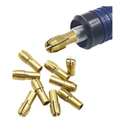 10 Pack Electric Grinder, 3 Jaw Brass Drill Chuck, 2.0mm 6 V1237 ZY 528 094 02