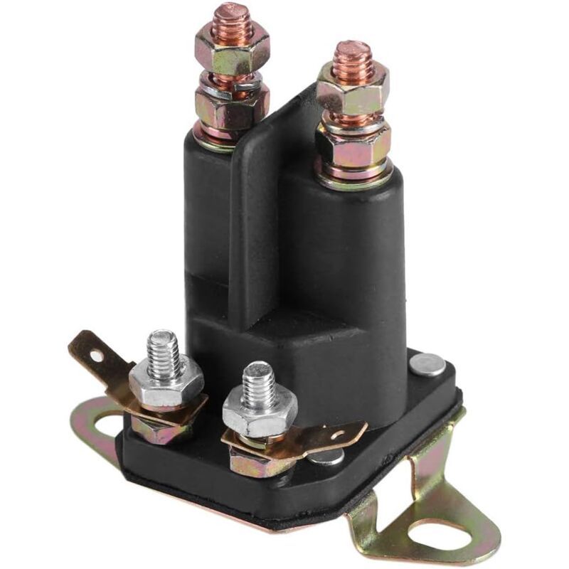 12V Starter Solenoid Universal Lawn Mower Magnetic Switch Accessory 1 12V Starter Solenoid Universal Lawn Mower Magnetic Switch Accessory