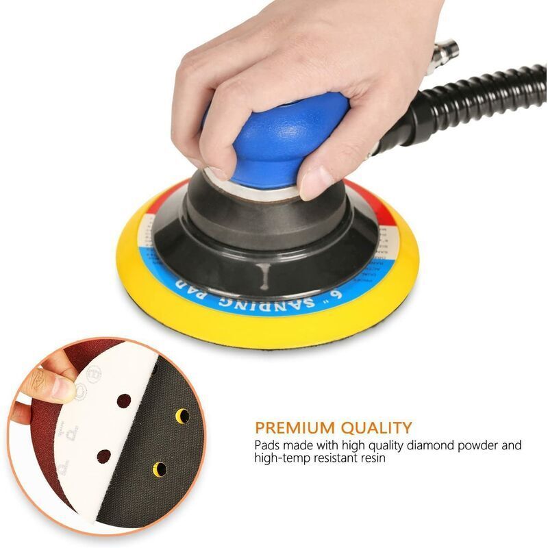 100 Pieces Sanding Disc, Sanding Discs 80, 180, 240, 320, 400, 800, 1000, 1500, 2000, 125mm 4 100 Pieces Sanding Disc, Sanding Discs 80, 180, 240, 320, 400, 800, 1000, 1500, 2000, 125mm - Image 4