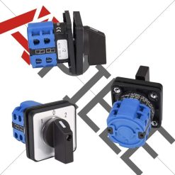 Alternative view of Universal Rotary Cam 20A 3 Position 8 Terminals 690V Cam Changeover Switch