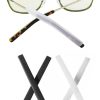 Eyeglass End Tips Silicone Eye Glasses Temple Tips Anti-Slip Elastic Glasses