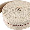 1 Roll Oil Lamp Wick - 6.5 Feet Roll, 1 Inch Flat Cotton Wick Replacement - Perfect for Oil Lamps, Lanterns, and Oil Burners (1 inch)