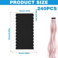 Alternative view of Double-sided hair extension tape, 240 pack