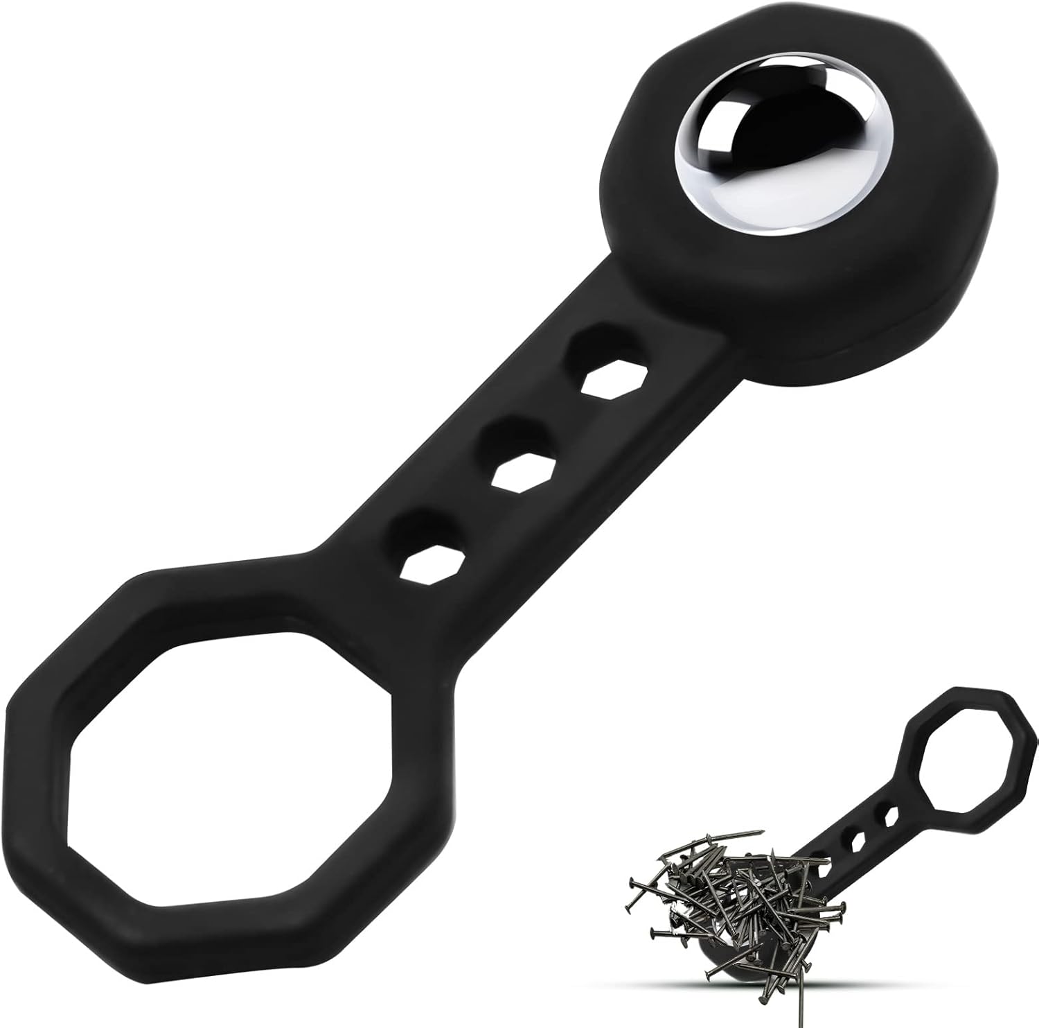 Magnetic stud finder wall scanner, 27 pounds pull 1 Magnetic stud finder wall scanner, 27 pounds pull