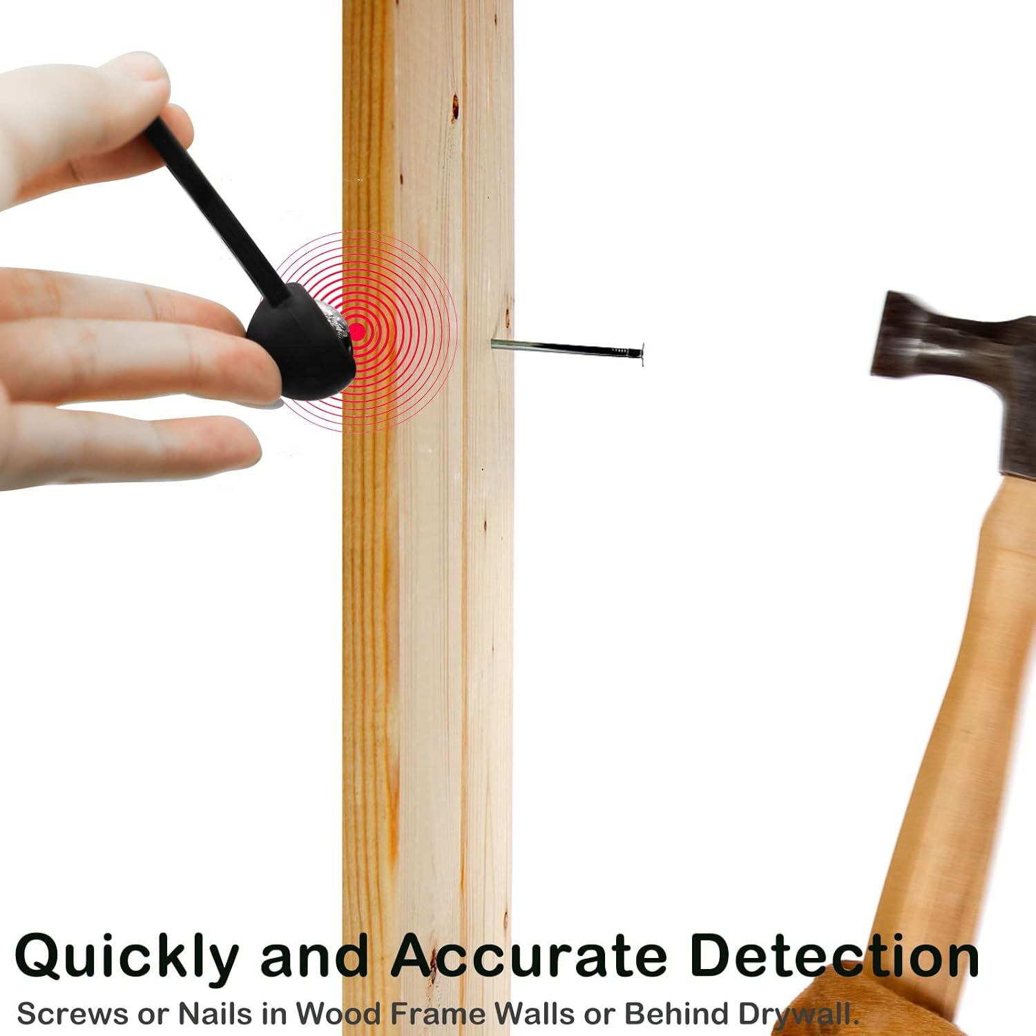Magnetic stud finder wall scanner, 27 pounds pull 5 Magnetic stud finder wall scanner, 27 pounds pull - Image 5