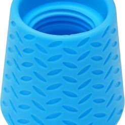 Portable Outdoor Shower for Dogs, Portable Pet Shower Head Attachment Outdoor Water Sprayer Accessory, Fits Most Plastic Water Bottles for Camping Hiking Beach (1 Pack, Blue)