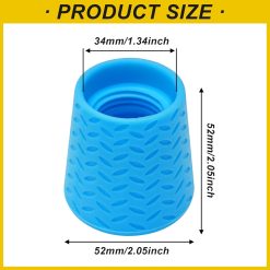 Alternative view of Portable Outdoor Shower for Dogs, Portable Pet Shower Head Attachment Outdoor Water Sprayer Accessory, Fits Most Plastic Water Bottles for Camping Hiking Beach (1 Pack, Blue)