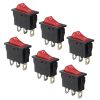 Illuminated rocker switch 6-pack 120V/10A
