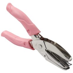 1/16 Inch Circle Hole Punch with Pink Grip