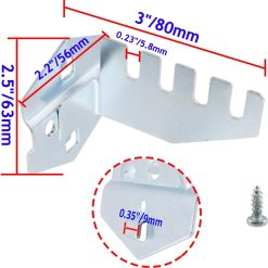 Alternative view of Saw Blade Storage Rack for 3/8" Pegboard – Heavy Duty Holder