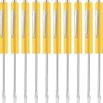 Pocket Screwdriver Set 10 Pieces Magnetic Slotted
