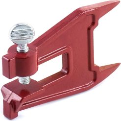 Chainsaw Stump Vise, Portable Chainsaw Sharpening Accessory, Chainsaw Filing Vise, for Sharpening Saw Chain, Red