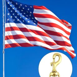 Flag Clip Swivel Spring Hook 4 Pack Heavy Duty Brass 10 V1258 DP02 B 2922 202604032150 02