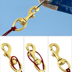 Flag Clip Swivel Spring Hook 4 Pack Heavy Duty Brass 11 V1258 DP02 B 2922 202604032150 03