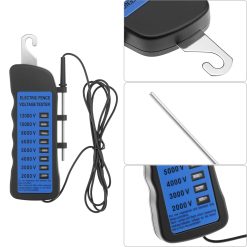Alternative view of Electric fence voltage tester, 12kV, 8 neon lights