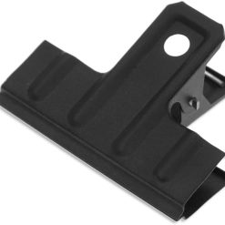 Black bull clips 3 inch metal paper clamp, pack of 10