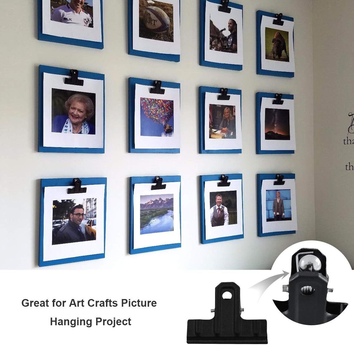 Black bull clips 3 inch metal paper clamp, pack of 10 5 Black bull clips 3 inch metal paper clamp, pack of 10 - Image 5