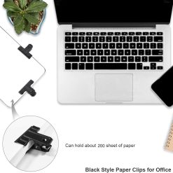 Black bull clips 3 inch metal paper clamp, pack of 10 13 V1258 DP02 B 2984 202604040120 05