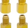 4-Piece R134A Refrigerant Adapter Set for Vacuum Pump