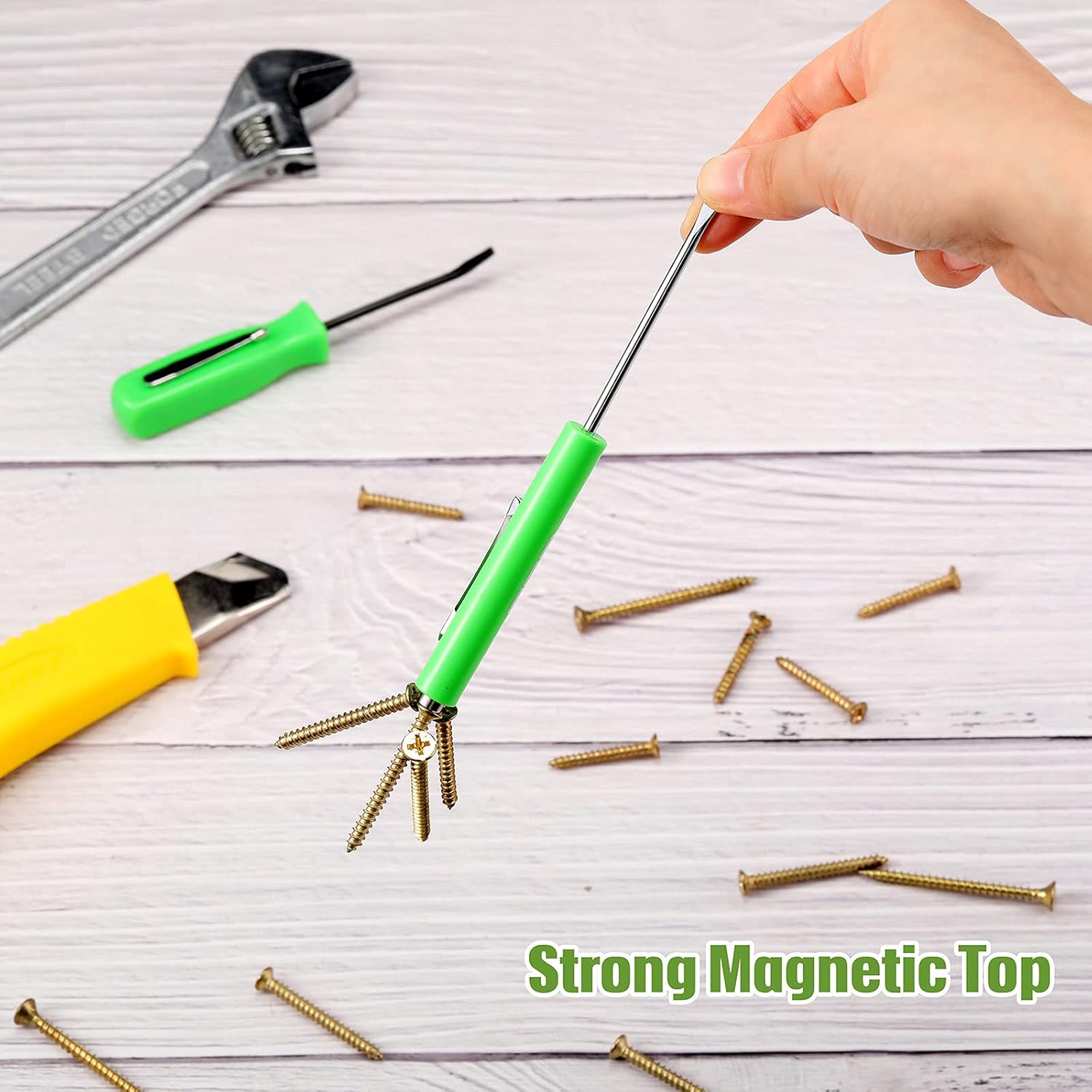 Magnetic Mini Pocket Screwdriver Set, 5 Pieces Green 5 Magnetic Mini Pocket Screwdriver Set, 5 Pieces Green - Image 5