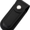 Leather Pocket Knife Sheath with Belt Loop