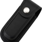 Leather Pocket Knife Sheath with Belt Loop