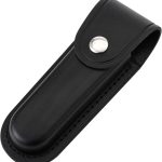 Leather Pocket Knife Sheath with Belt Loop