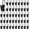 Curtain Clips Metal 100 Pack Black