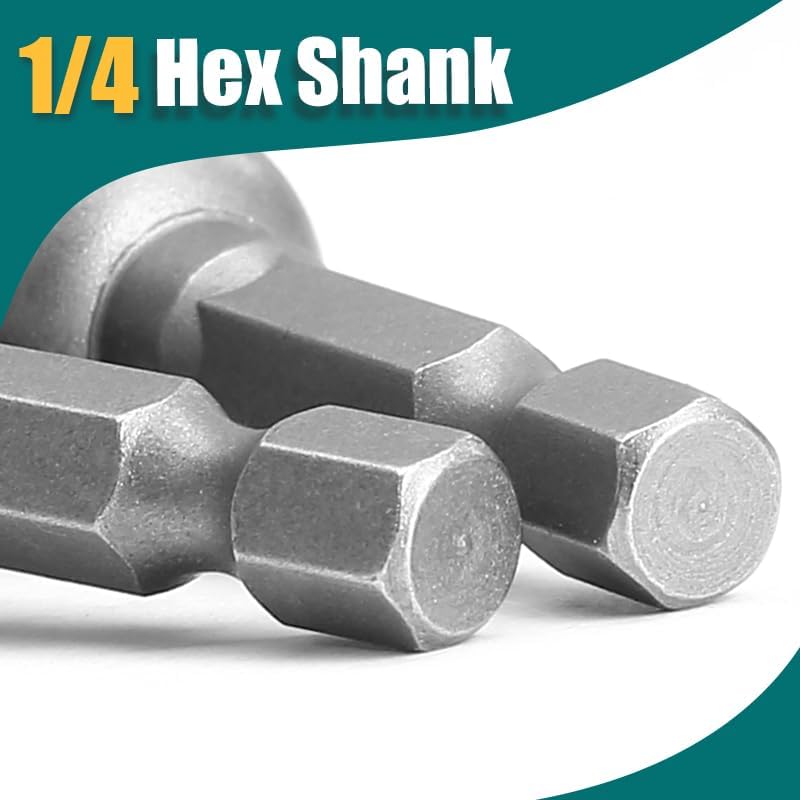 Magnetic Nut Driver Bit 7mm 1/4 Hex Socket Adapter 2-piece 3 Magnetic Nut Driver Bit 7mm 1/4 Hex Socket Adapter 2-piece - Image 3