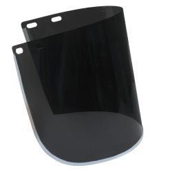 Face Shield Replacement Lens 15.5" x 8" Polycarbonate Black