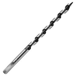 3/8" x 8" Wood Auger Drill Bit with Hex Shank