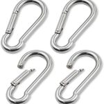 2 inch Flag Pole Snap Clip Hooks Stainless Steel 4 Pack
